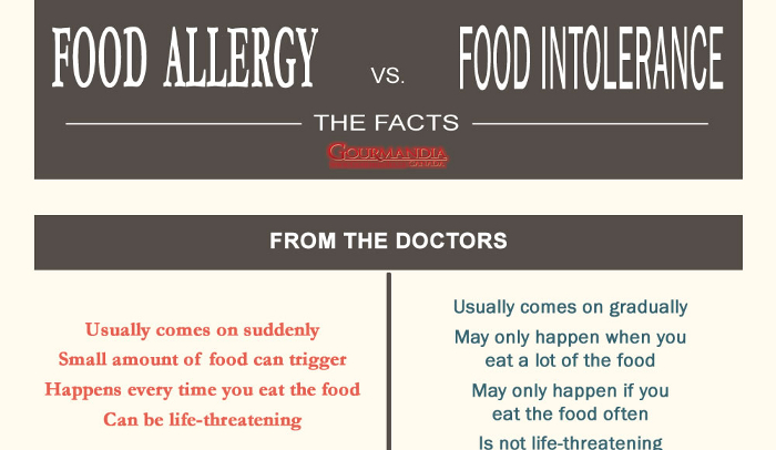 Difference Between Food Allergy And Food Intolerance Hrf