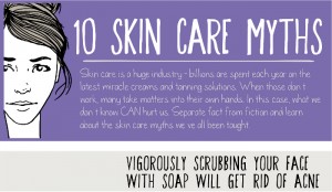 10 Biggest Myths About Skincare