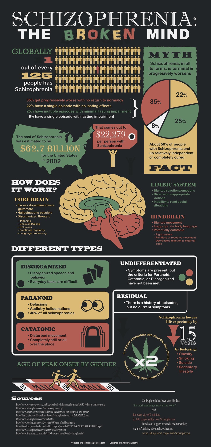 signs of paranoid schizophrenia