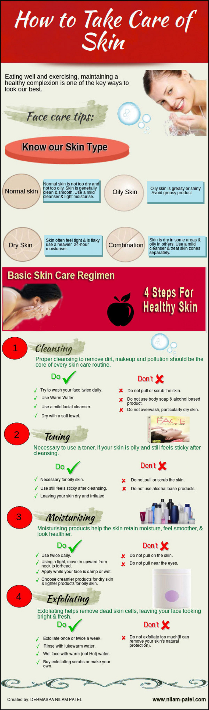 Guide to Taking Care of Skin
