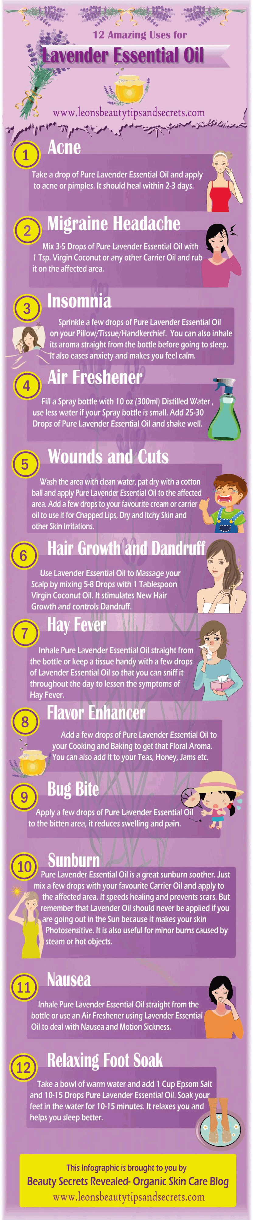 12 Amazing Uses For Lavender Essential Oil
