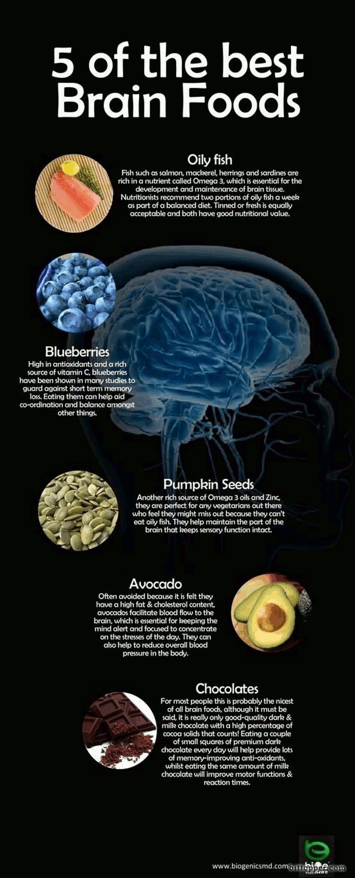 5 Of The Best Brain Foods