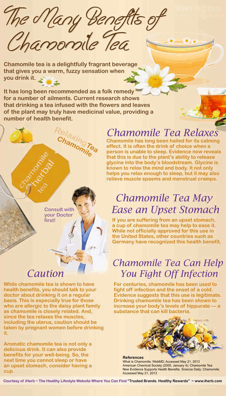 The Many Benefits Of Chamomile Tea